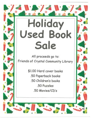 flyer for book sale