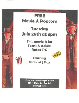 Free movie matinee Free movie matinee