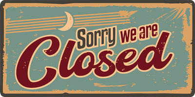 Closed for Labor Day