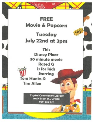 Free movie matinee
