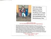 Revolutionary War Program